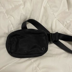 Black Lululemon Belt Bag